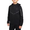 NIKE FELPA FULL ZIP CON CAPPUCCIO TECH FLEECE BAMBINO