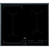 Aeg Piano Cottura Induzione 4 Fuochi (Zona Bridge) da Incasso 60 cm Vetroceramica colore Nero - IKE64443FB Serie 6000