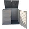 Linea Garden Friend Box in plastica da esterno milleusi 1170 Lt. Misure 140x82x121 H cm
