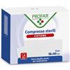 FEDERFARMA.CO SpA GARZA IDROFILA PROFAR COMPRESSA STERILE 18X40 CM 12 PEZZI