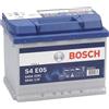 BOSCH Batteria BOSCH S4 E05 12V 60Ah 640A B13 EFB Tecnologia Start Stop