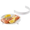 Avilia Piatto per Cottura a Vapore Ø20cm in Plastica Resistente al Calore - Perfetto per Cucinare Verdure, Pesce e Carne in Modo Sano e Nutriente, Design Moderno e Lavabile in Lavastoviglie