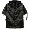 CHANEL Pre-Owned - Giacca con cappuccio 1999 - Donna - acetato/poliestere - Taglia unica - Nero