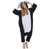 EUFANCE Adulto Animale Onesies Pigiama, Pigiama Unisex Cosplay Costume Nightwear Halloween Homewear Loungewear