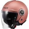 LS2 CASCO JET LS2 OF620 CLASSY SOLID MATT GOLD PINK-06 | LS2