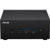 ASUS PN64-BB7004MDE1 Mini PC Barebone, Processore Intel Core I7-13700H, Scheda Grafica Intel Iris Xe, RAM DDR5, SSD Gen4 M.2 NVMe, LAN 2.5 Gb, WiFi 6E, Nero