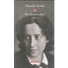 Neri Pozza Quaderni e diari 1950-1973 Hannah Arendt