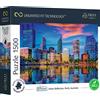 Trefl Prime - Puzzle UFT Cityscape: Urban Reflection, Perth, Australia - 1500 Pezzi, Cartone più Spesso, BIO, ECO, Paesaggio Urbano, Grattacieli, Intrattenimento Creativo per Adulti e Bambini Sopra