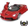 RASTAR - Auto radiocomandata da drifting, modello Ferrari LaFerrari Aperta, in scala 1:14, cabriolet, portiere apribili, luci funzionanti