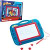 Disney Lavagna Magnetica per Bambini - Lavagnetta Cancellabile Bambini con Penna e Timbri - Lavagna Magica Spiderman Frozen Giocattoli Educativi Regalo 3+ (Blu Spiderman)