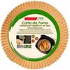 50 Fogli Carta Da Forno Per Friggitrice Ad Aria In Foglio Tonda 16x4,5cm