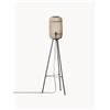 Brilliant Lampada da terra treppiede piccola in rattan Woodrow