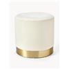 Westwing Collection Pouf in velluto Orchid