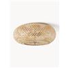 Westwing Collection Plafoniera di design in bambù naturale Evelyn