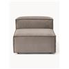 Westwing Collection Modulo centrale in velluto a coste Lennon