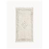 Westwing Collection Tappeto in cotone fatto a mano con frange Fionn