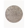 Westwing Collection Tappeto rotondo in viscosa fatto a mano Jane -