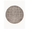 Westwing Collection Tappeto rotondo in viscosa fatto a mano Jane -