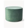 Westwing Collection Pouf in velluto Daisy