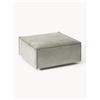 Westwing Collection Poggiapiedi in velluto a coste Lennon -