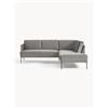 Westwing Collection Divano angolare in velluto Fluente