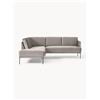 Westwing Collection Divano angolare in velluto Fluente