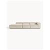 Westwing Collection Chaise lounge XL componibile in velluto a coste Lennon