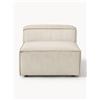 Westwing Collection Modulo centrale in velluto a coste Lennon