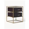 Westwing Collection Comodino in legno di mango Lyle