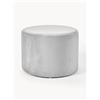 Westwing Collection Pouf in velluto Daisy