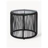 Westwing Collection Tavolino in plastica intrecciata Bahia