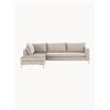 Westwing Collection Divano angolare in velluto Luna