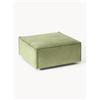 Westwing Collection Poggiapiedi in velluto a coste Lennon -
