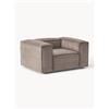 Westwing Collection Poltrona in velluto a coste Lennon