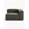 Westwing Collection Modulo angolare in pelle riciclata Lennon