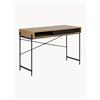 AC Design Scrivania con vano portaoggetti Angus - Nero