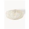 Westwing Collection Plafoniera in tessuto a rete Beau - Beige