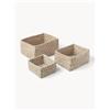 Westwing Collection Set di 3 scatole in fibra naturale Aleya