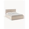 Westwing Collection Letto imbottito Dream - Beige