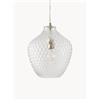 Westwing Collection Lampada a sospensione piccola in vetro Lee