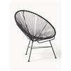 Westwing Collection Poltrona lounge in plastica intrecciata Bahia