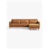 Westwing Collection Divano angolare 3 posti in pelle Hunter
