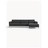 Westwing Collection Divano angolare 4 posti Cucita