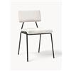 Westwing Collection Sedie imbottite in velluto a coste Mats 2 pz