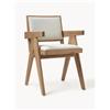 Westwing Collection Sedia con braccioli imbottita Sissi -