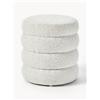 Westwing Collection Pouf imbottito in bouclé Alto