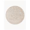 Westwing Collection Tappeto rotondo in viscosa fatto a mano Jane -
