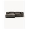 Westwing Collection Divano angolare componibile 2 posti in pelle Lennon
