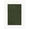 Westwing Collection Tappeto in lana fatto a mano con motivo in rilievo Mason - Verde