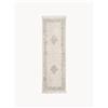 Westwing Collection Passatoia in cotone con frange fatta a mano Fionn